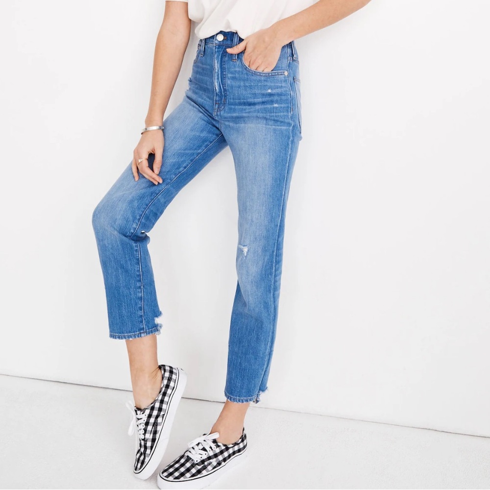 Madewell Classic Straight Jeans